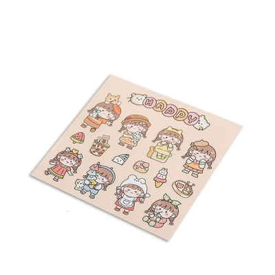 Anime Custom Full Body Color Custom Design Movable Sticker