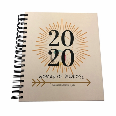 2024 Customized Book Printing Binding Custom Journal Planner Agenda Diary Organizer Wire Spiral Notebook For Gifts